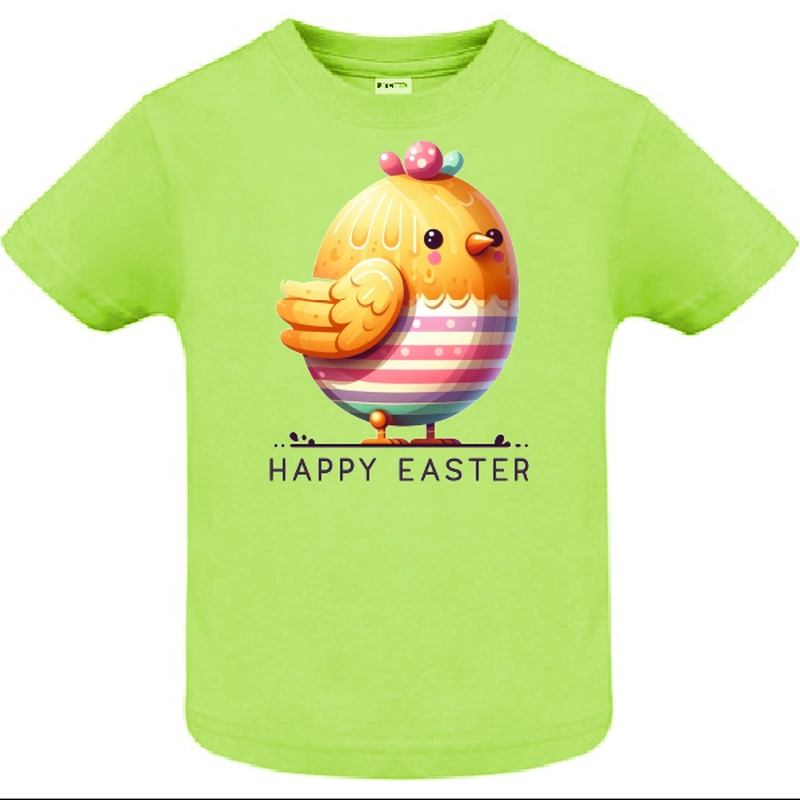 Tricou copil - Găinușă „Paște Fericit” Tricou copil - Găinușă „Paște Fericit”