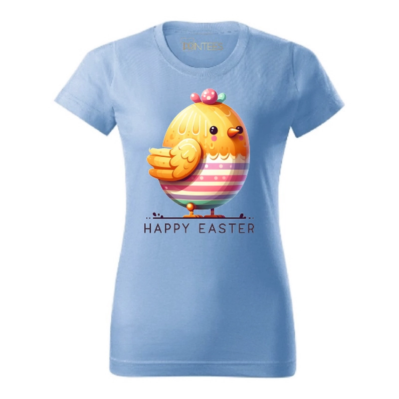 Tricou damă - Pui „Happy Easter”