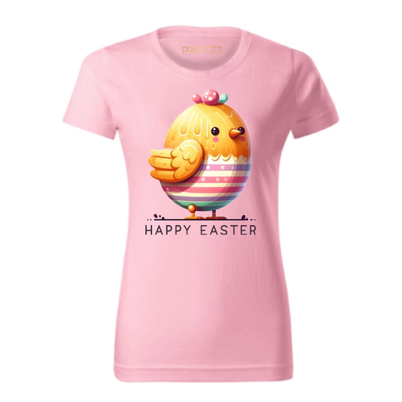 Tricou damă - Pui „Happy Easter”