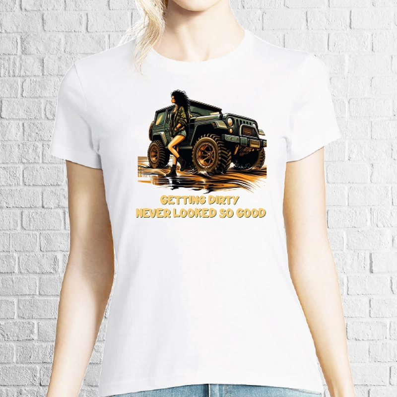 Tricou dame - Dirty Off-road