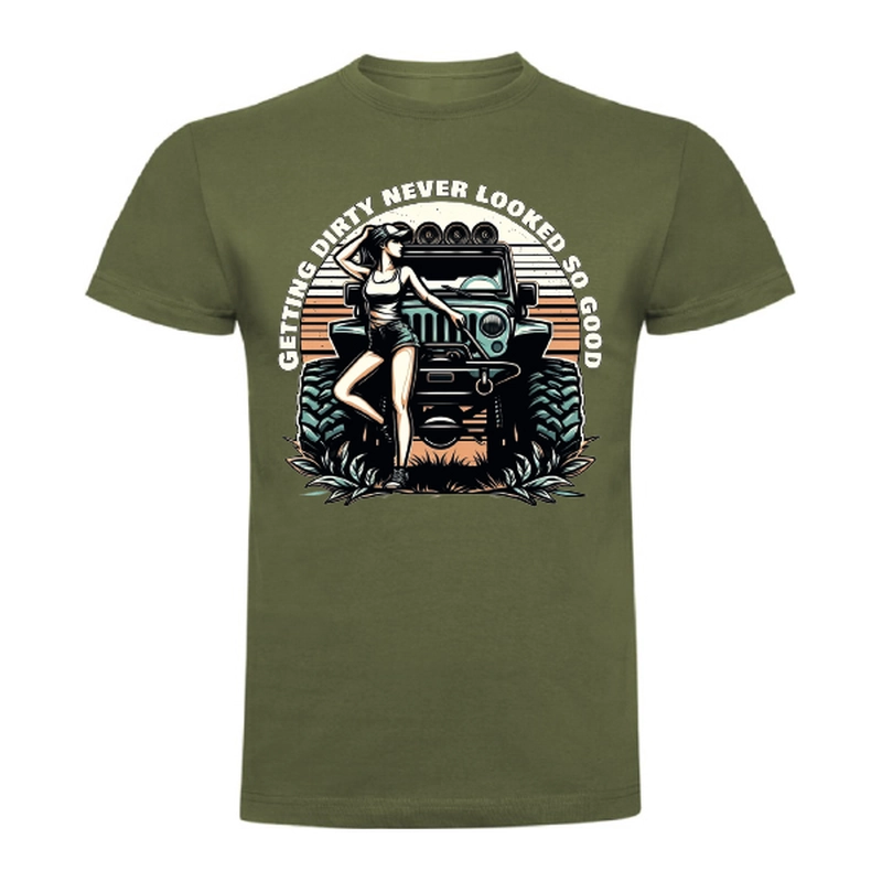 Tricou barbati - Getting Dirty Off-Road