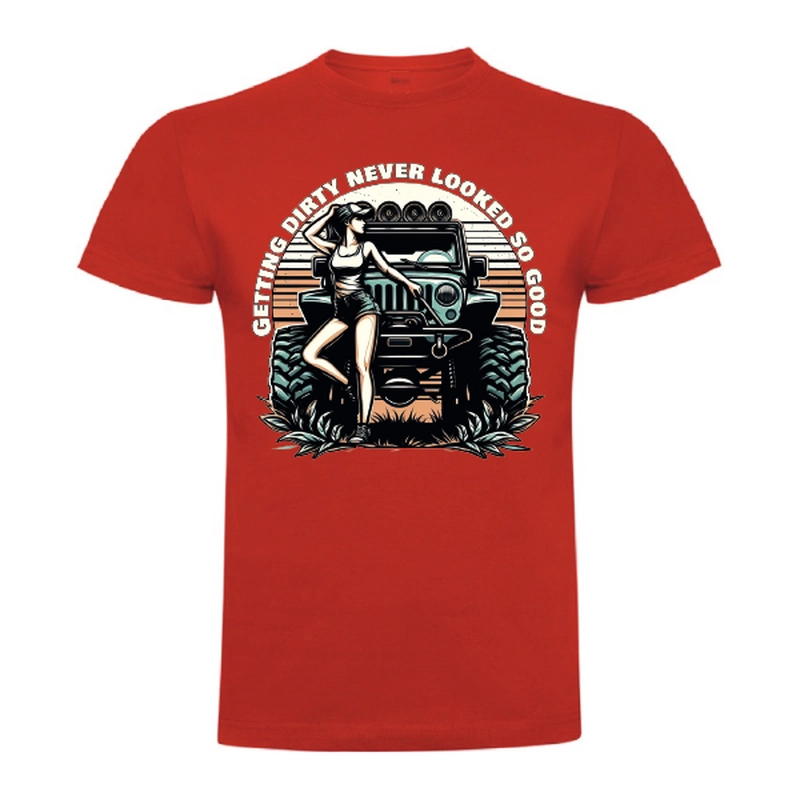 Tricou barbati - Getting Dirty Off-Road