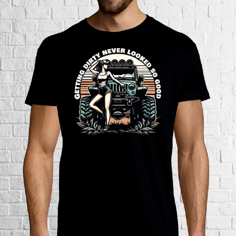 Tricou barbati - Getting Dirty Off-Road