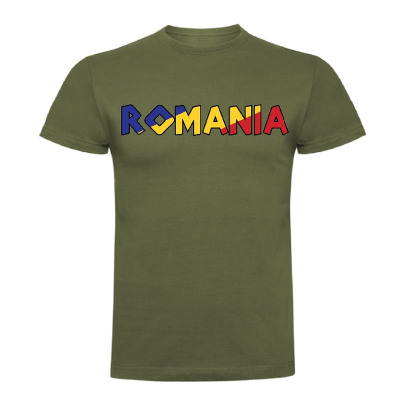 Tricou barbat - Romania Tricolor
