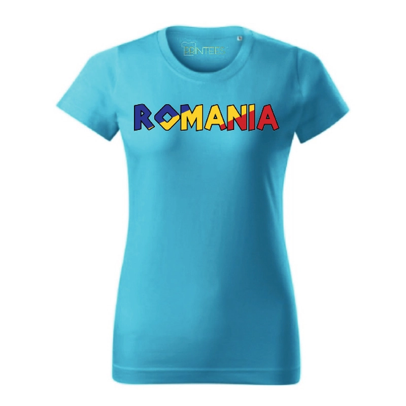 Tricou dama - Romania Tricolor