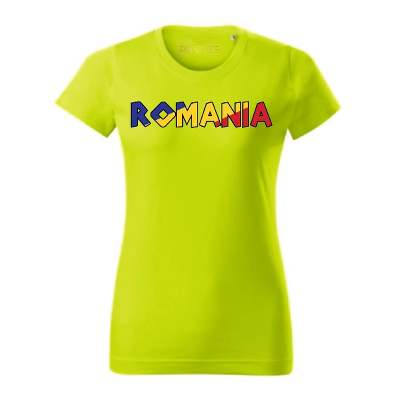 Tricou dama - Romania Tricolor