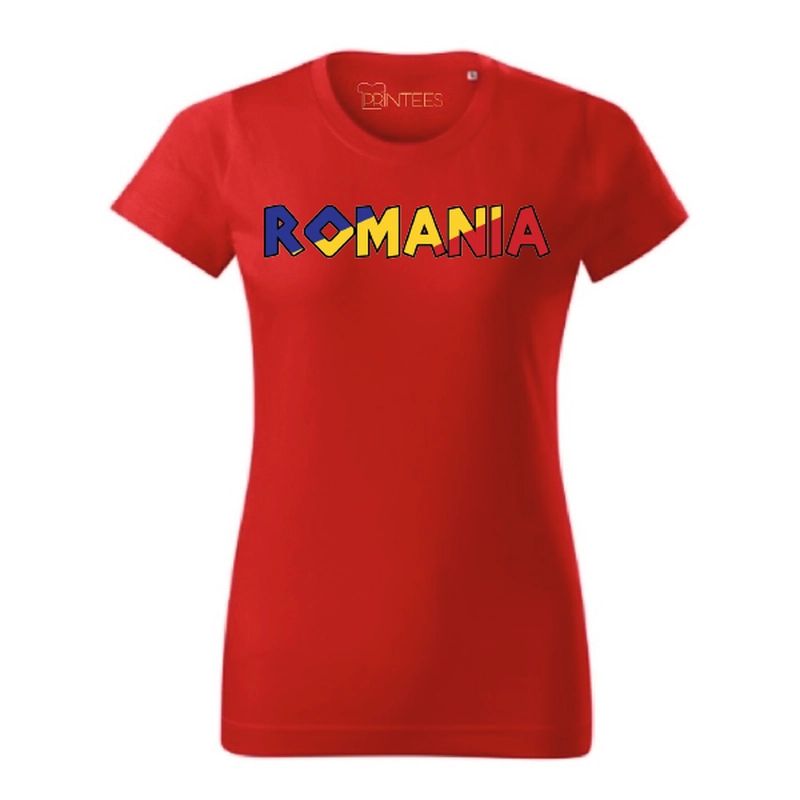 Tricou dama - Romania Tricolor