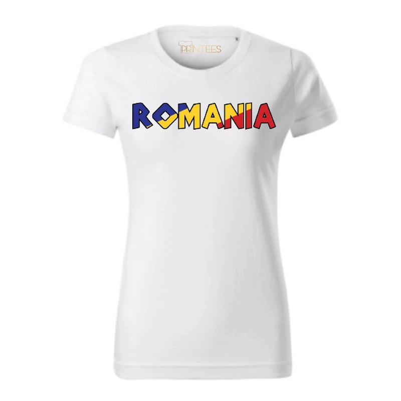 Tricou dama - Romania Tricolor