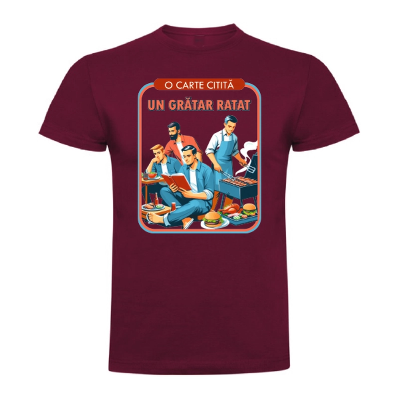 Tricou Barbat - O Carte Citita