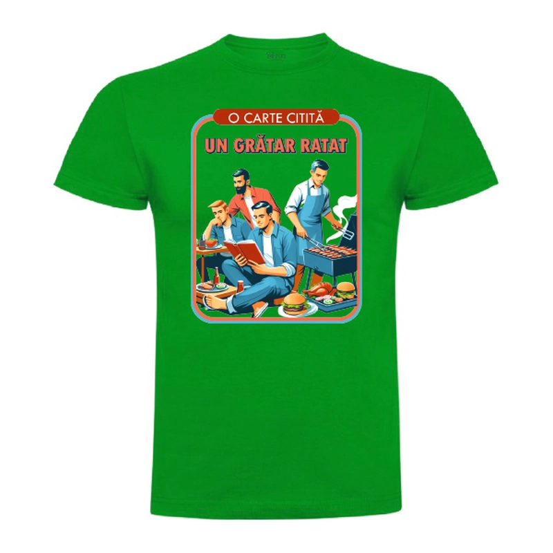 Tricou Barbat - O Carte Citita