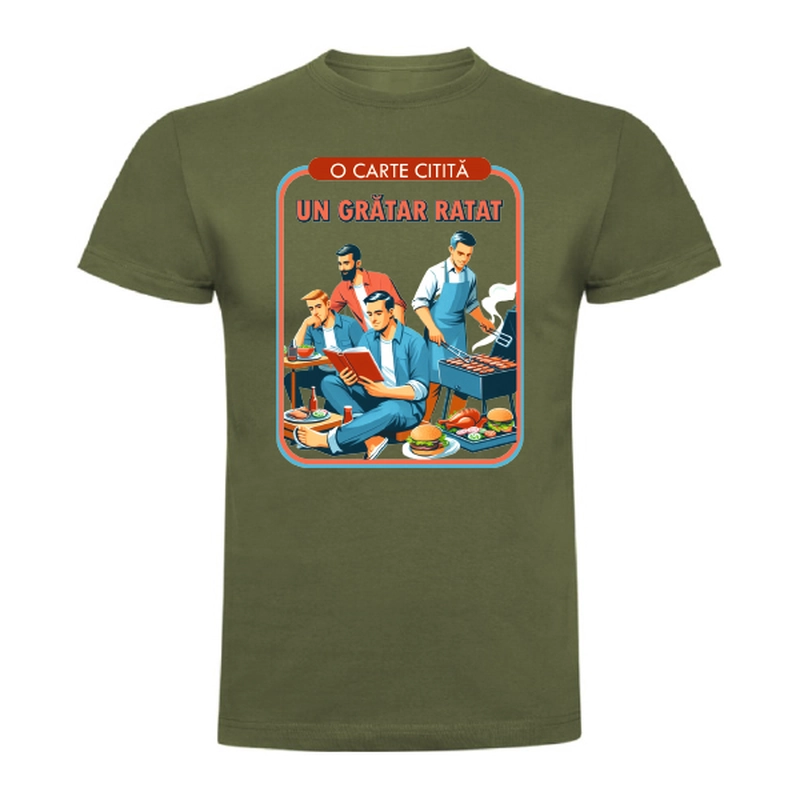 Tricou Barbat - O Carte Citita