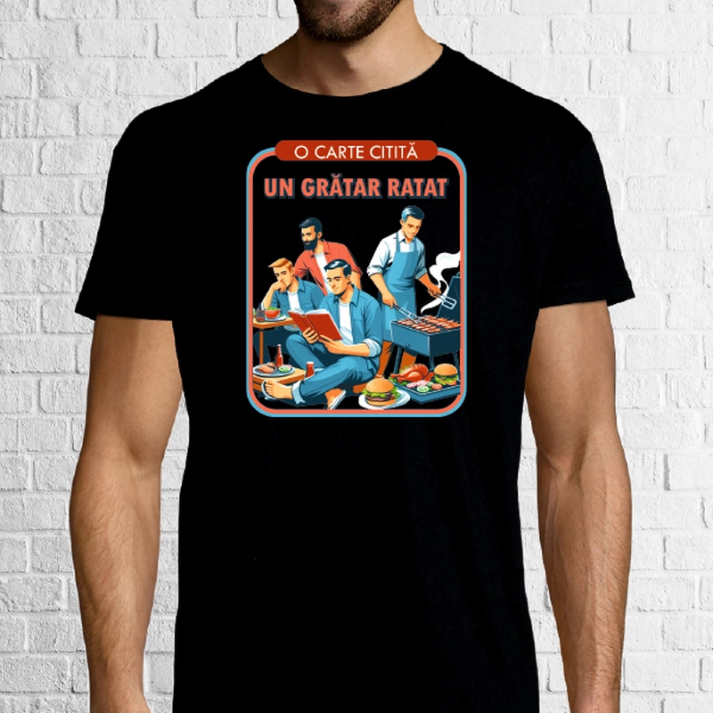 Tricou Barbat - O Carte Citita