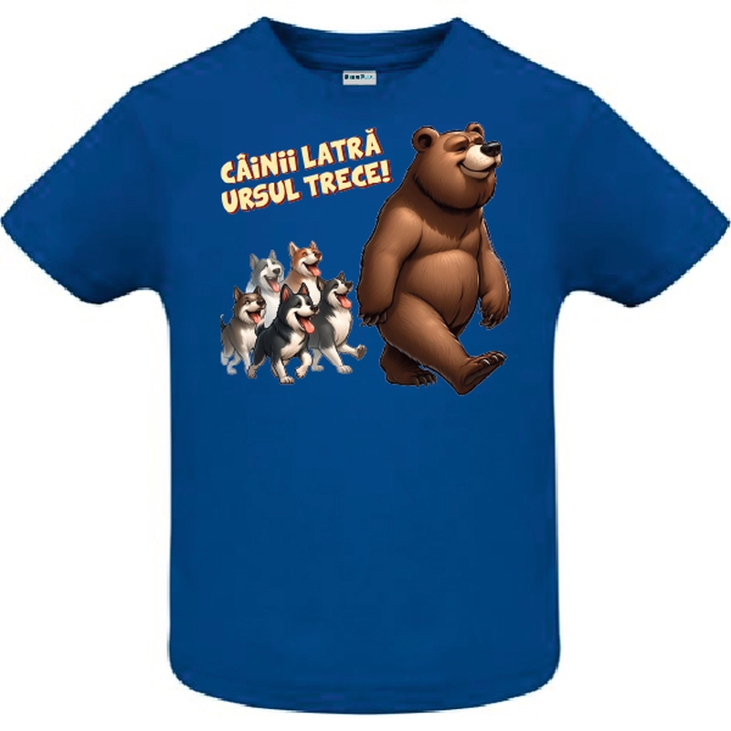 Tricou copii - Cainii latra