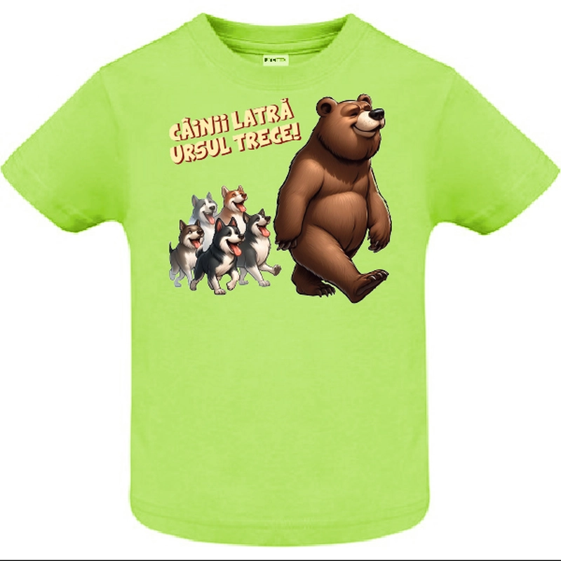 Tricou copii - Cainii latra