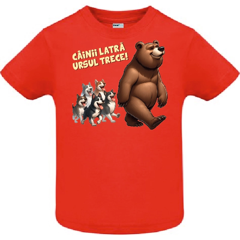 Tricou copii - Cainii latra