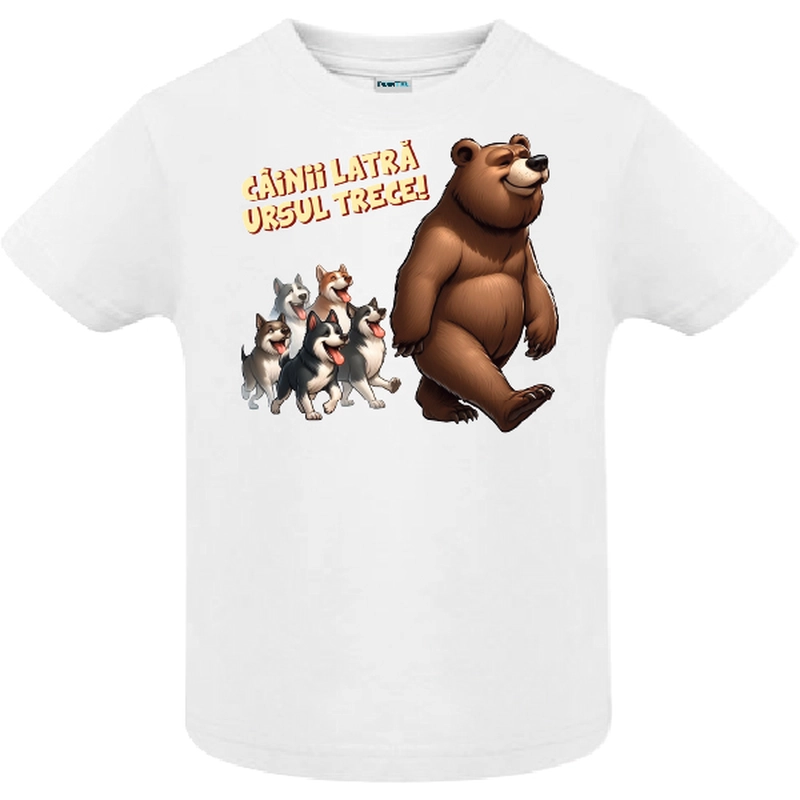 Tricou copii - Cainii latra