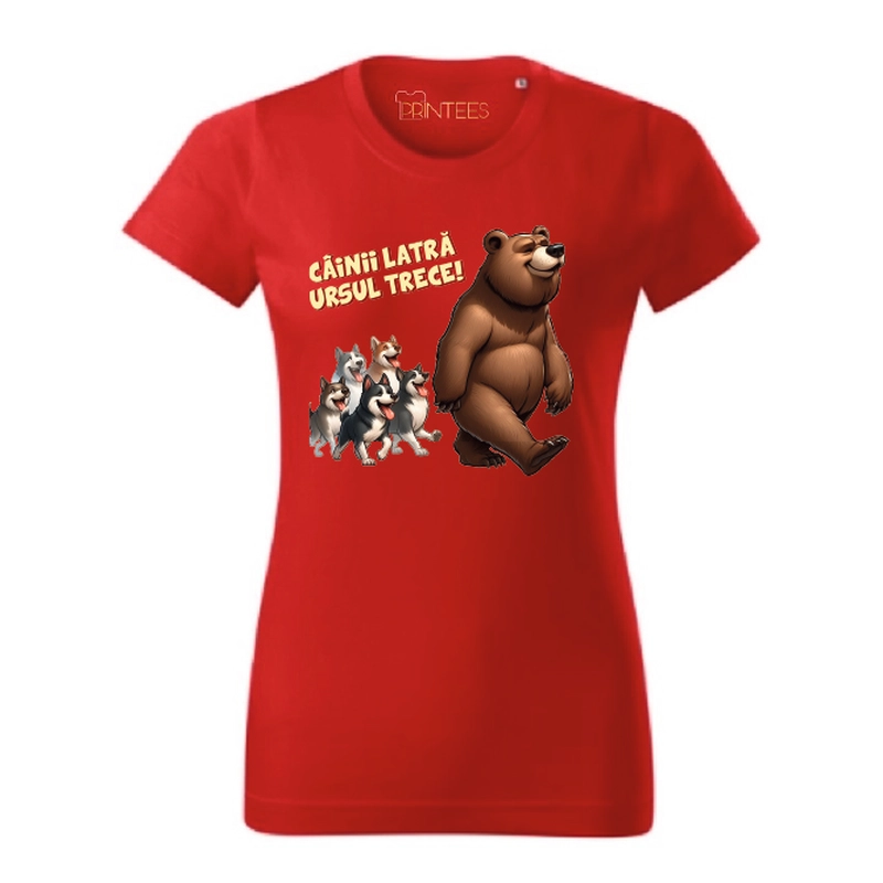Tricou dama - Cainii latra
