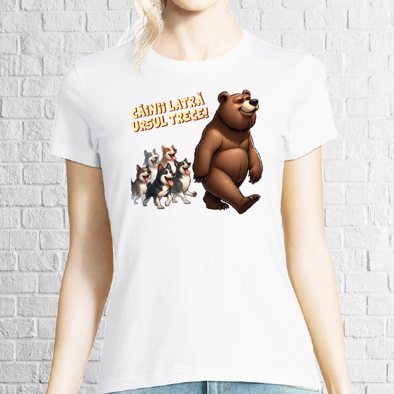 Tricou dama - Cainii latra