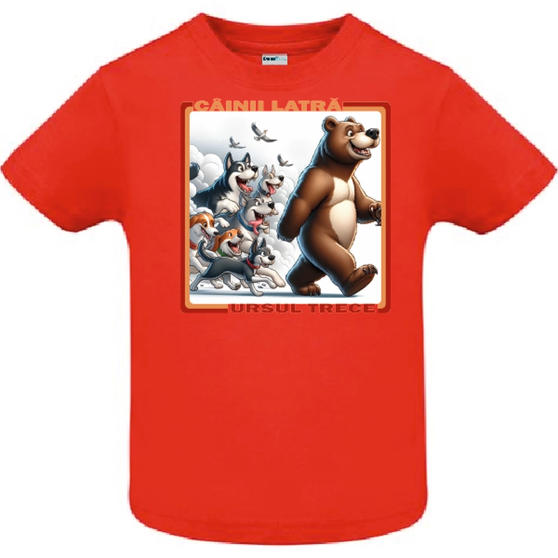 Tricou copil - Cainii latră