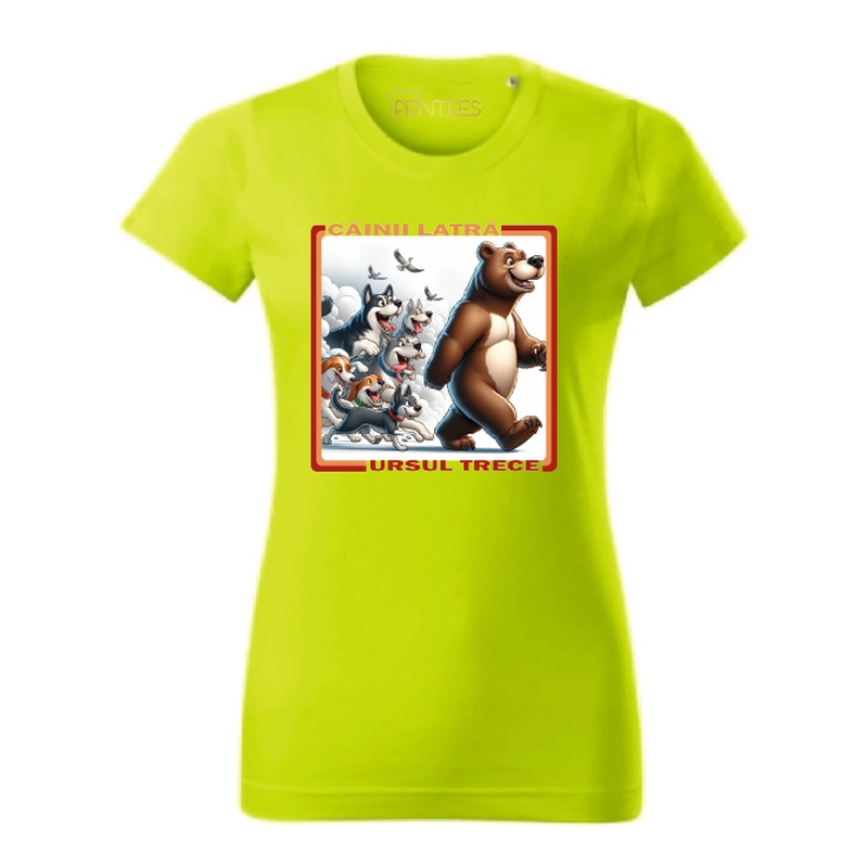 Tricou dama - Cainii latră