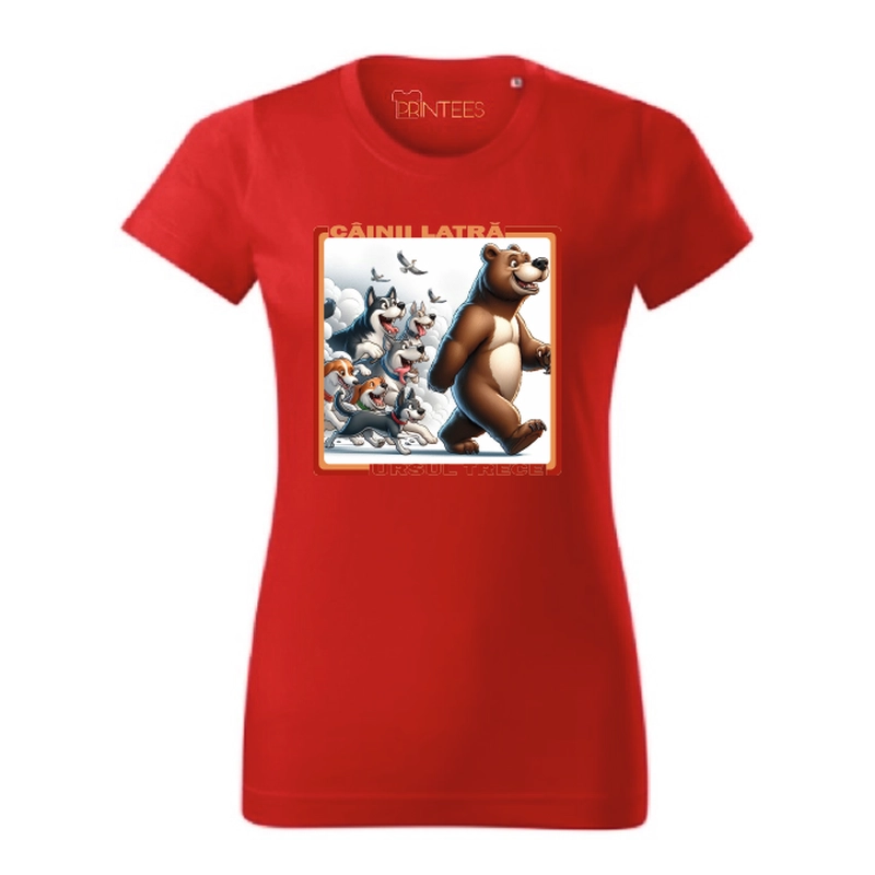 Tricou dama - Cainii latră