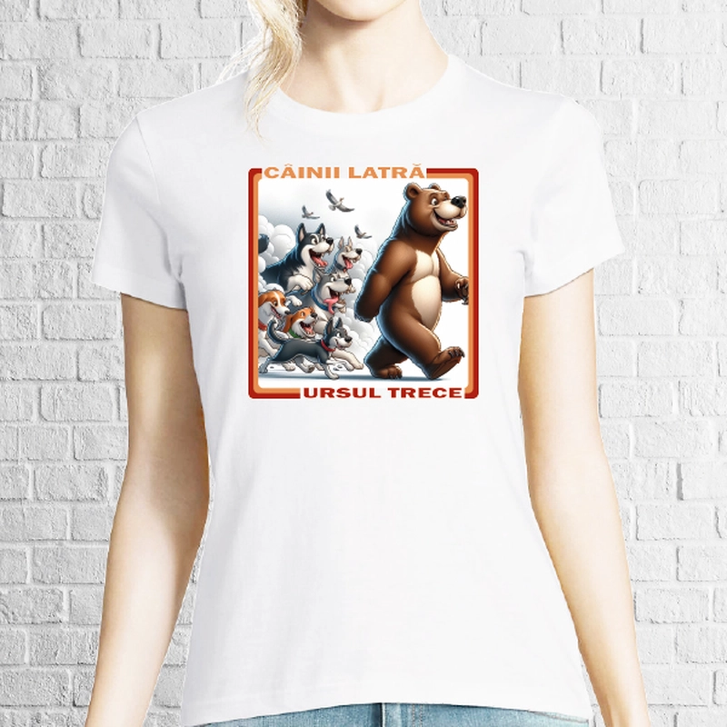 Tricou dama - Cainii latră