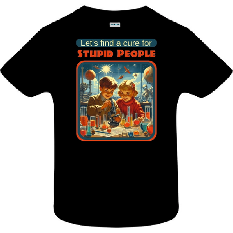 Tricou copii - Cure for Stupid People