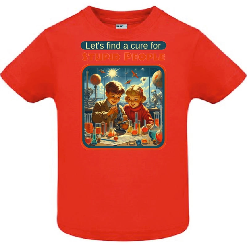 Tricou copii - Cure for Stupid People