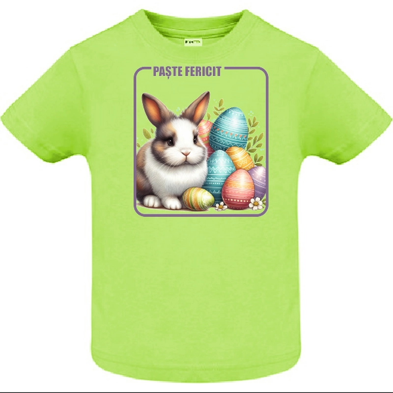 Tricou copii - Iepure Paște Fericit