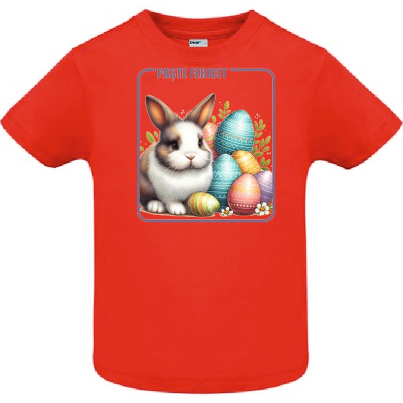 Tricou copii - Iepure Paște Fericit