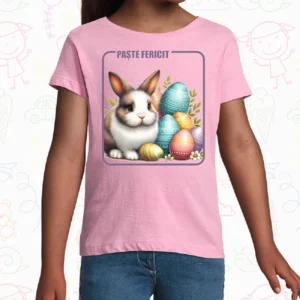Tricou copii - Iepure Paște Fericit
