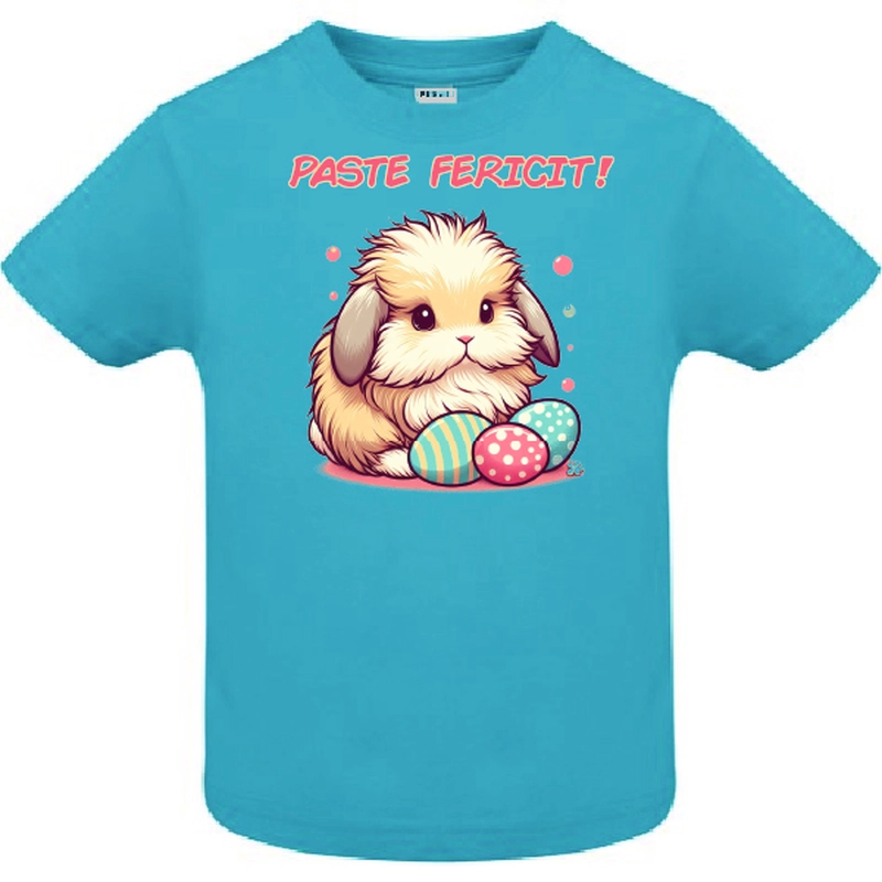 Tricou copii - Iepure pufos Paște