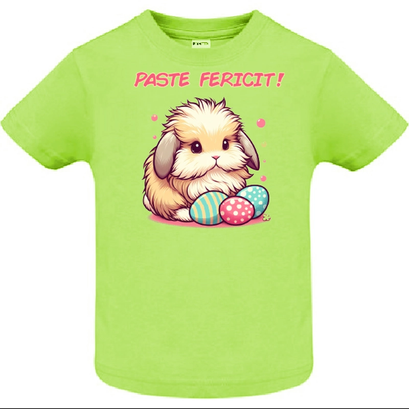 Tricou copii - Iepure pufos Paște