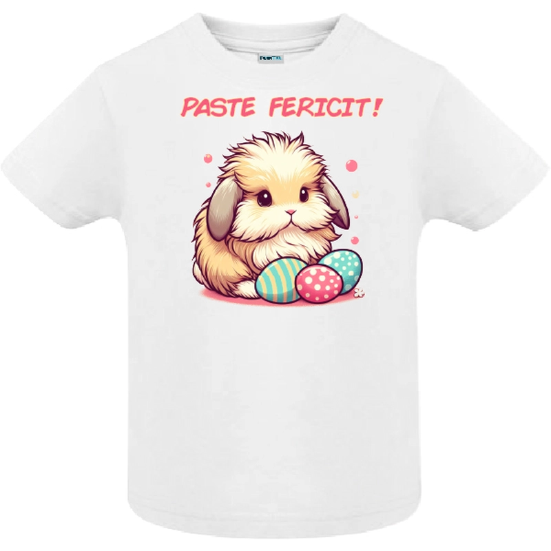 Tricou copii - Iepure pufos Paște