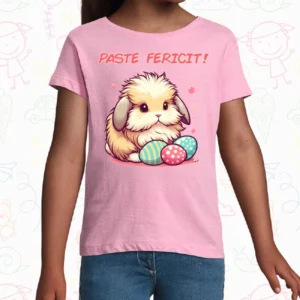 Tricou copii - Iepure pufos Paște