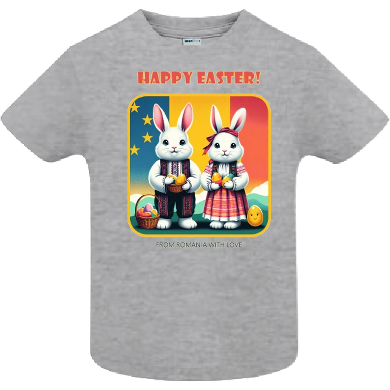 Tricou copii - Happy Easter Romania