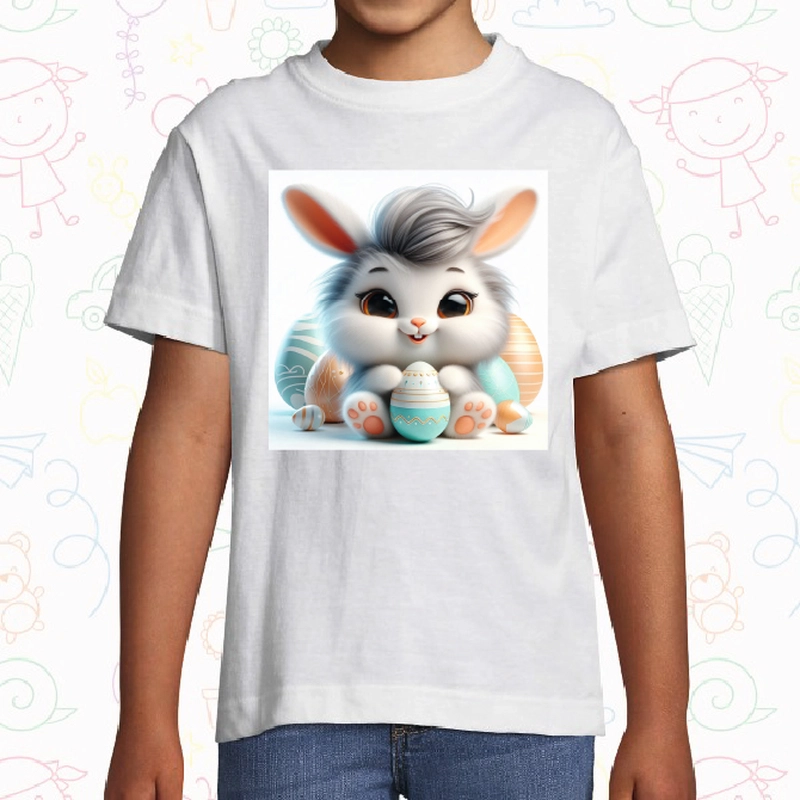 Tricou copii - Iepuraș Paște drăguț